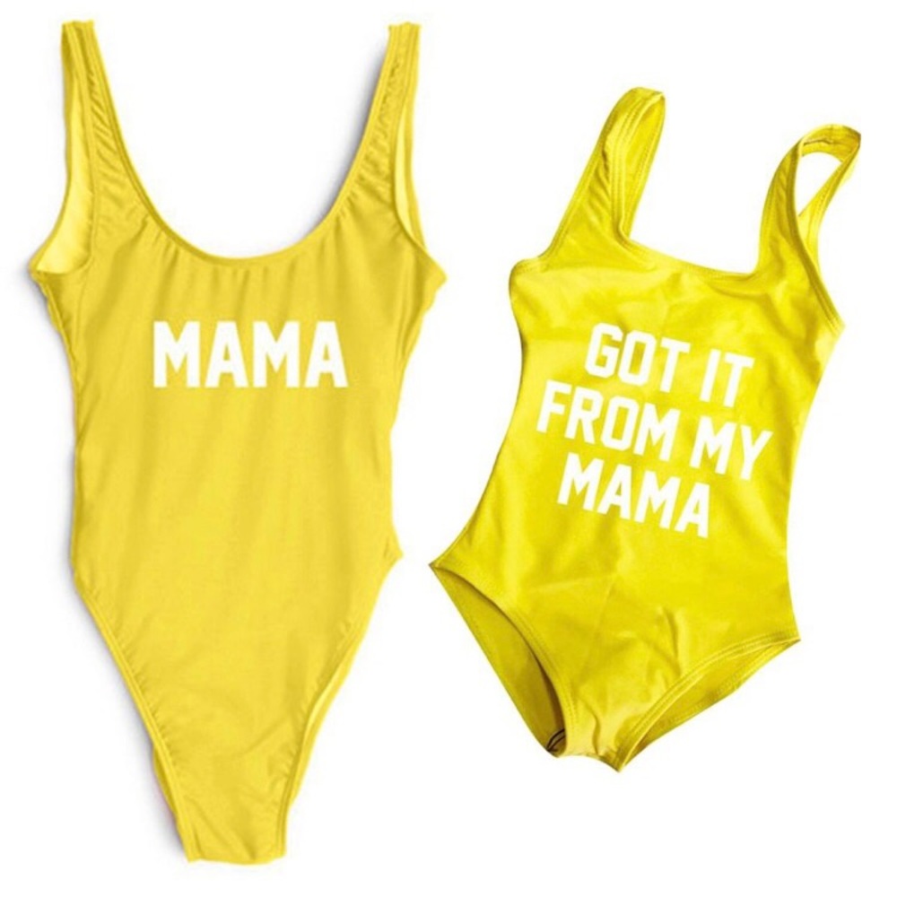 Mommy and Me matching swimwear